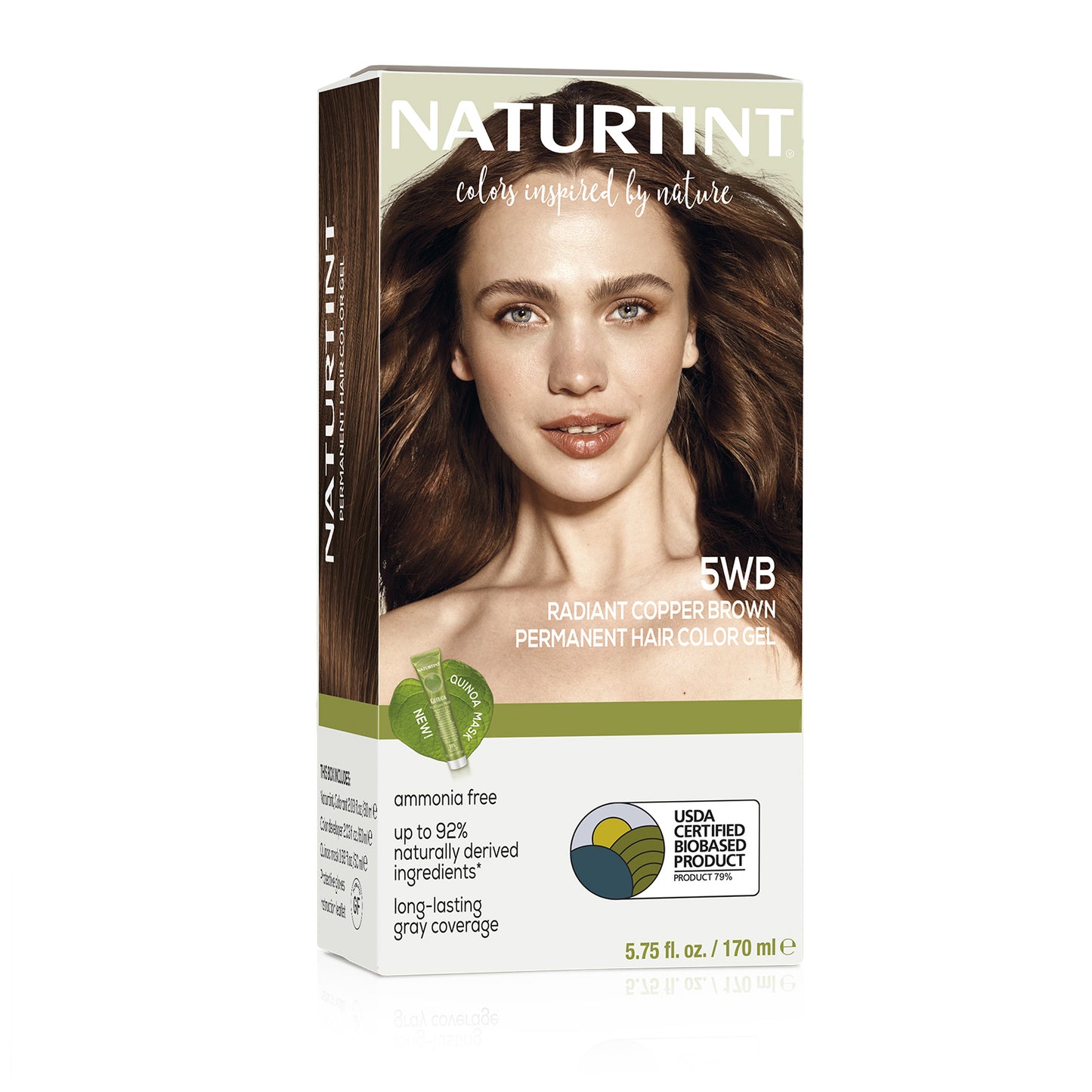 Naturtint Permanent Hair Color 5WB Radiant Copper Brown