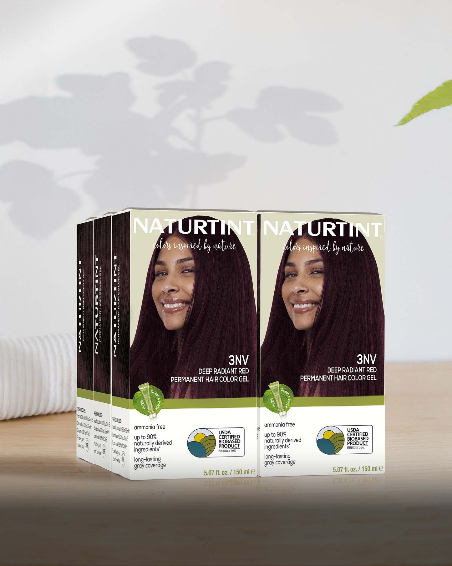 Naturtint Permanent Hair Color 3NV Deep Radiant Red (Packaging may vary)