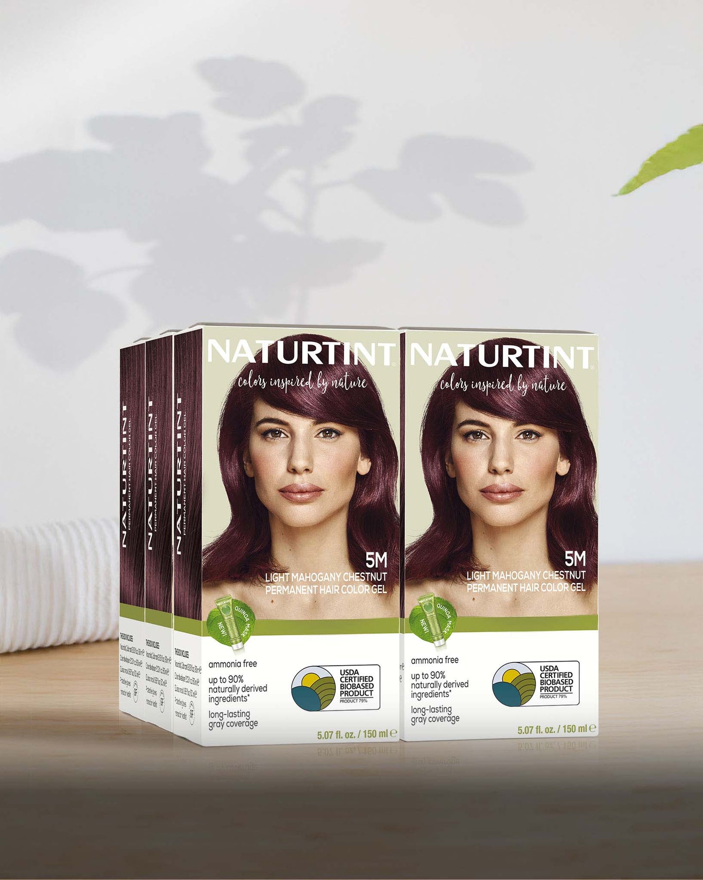 Naturtint Permanent Hair Color 5M Light Mahogany Chestnut (Packaging may vary)