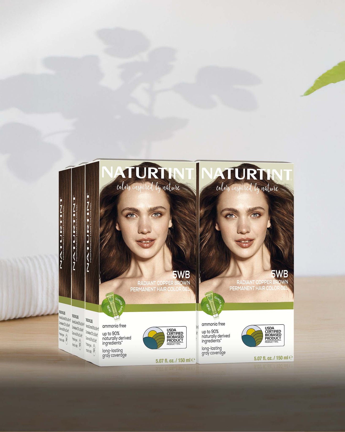 Naturtint Permanent Hair Color 5WB Radiant Copper Brown (Packaging may vary)