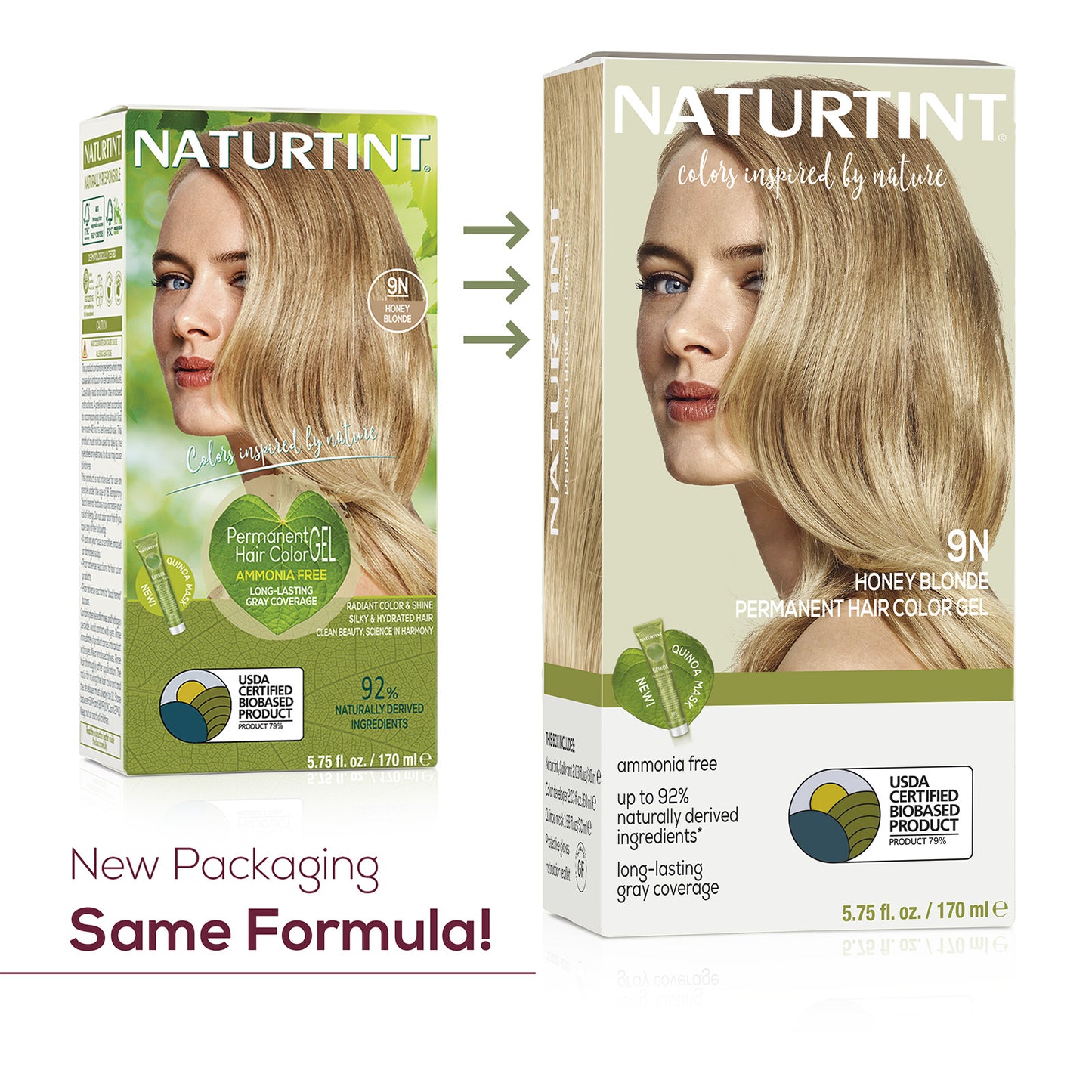 Naturtint Permanent Hair Color 9N Honey Blonde (Packaging may vary)