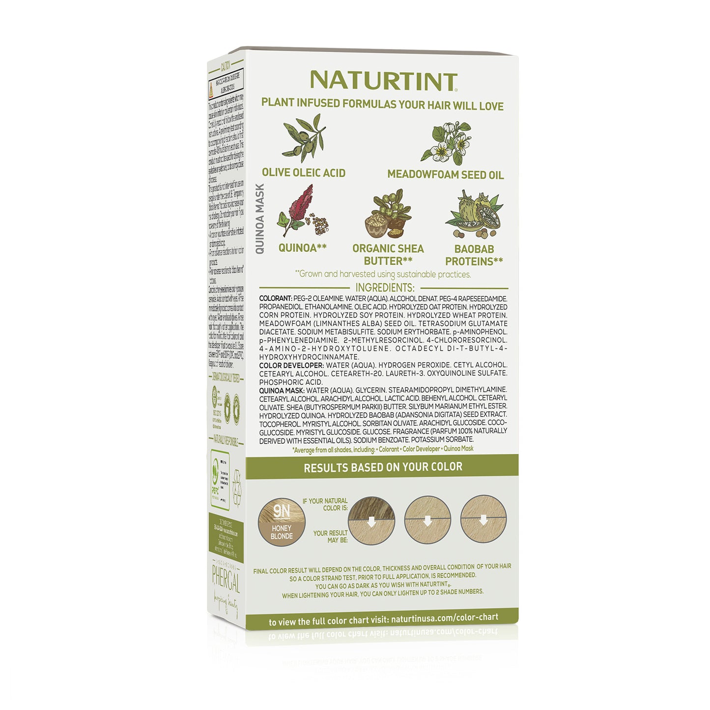 Naturtint Permanent Hair Color 9N Honey Blonde (Packaging may vary)