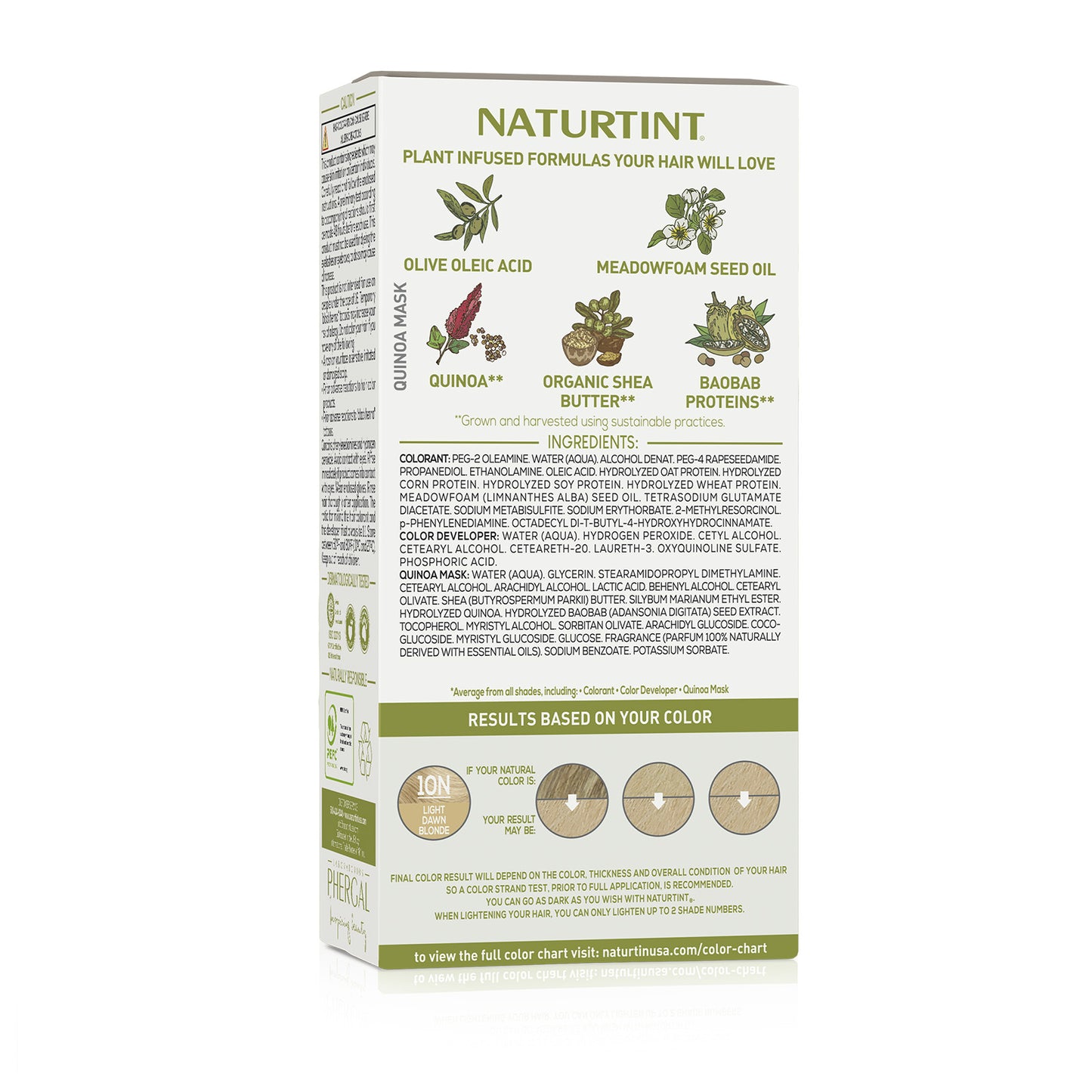 Naturtint Permanent Hair Color 10N Light Dawn Blonde (Packaging may vary)