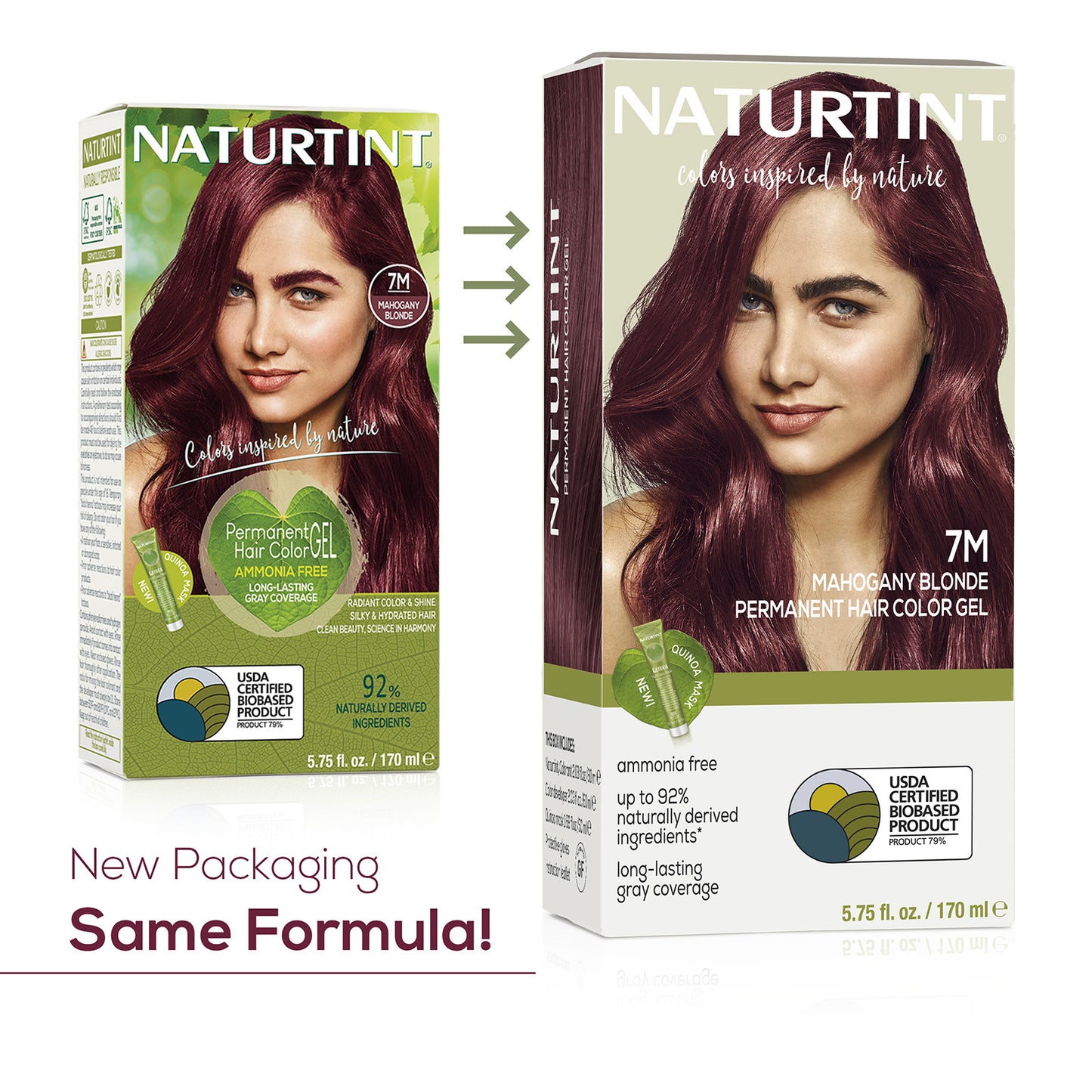 Naturtint Permanent Hair Color 7M Mahogany Blonde (Packaging may vary)