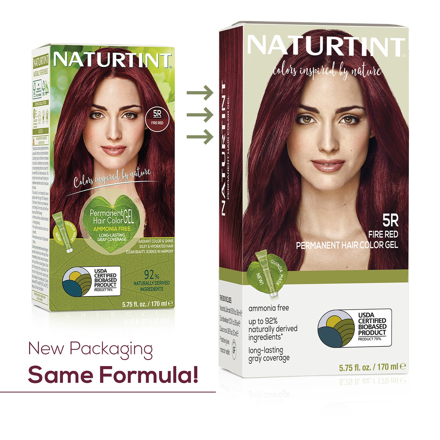 Naturtint Permanent Hair Color 5R (formerly 9R) Fire Red (Packaging may vary)