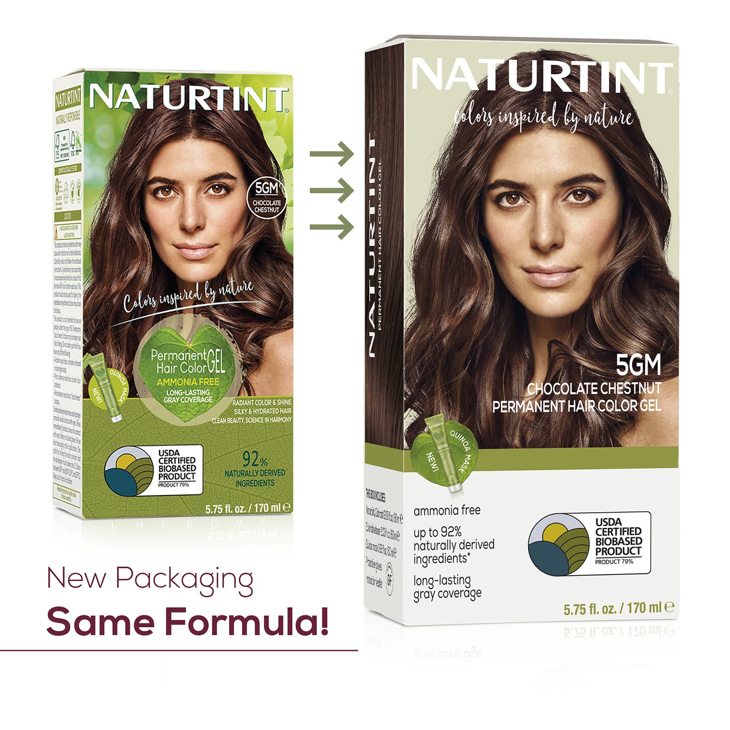 Naturtint Permanent Hair Color 5GM Chocolate Chestnut (Packaging may vary)