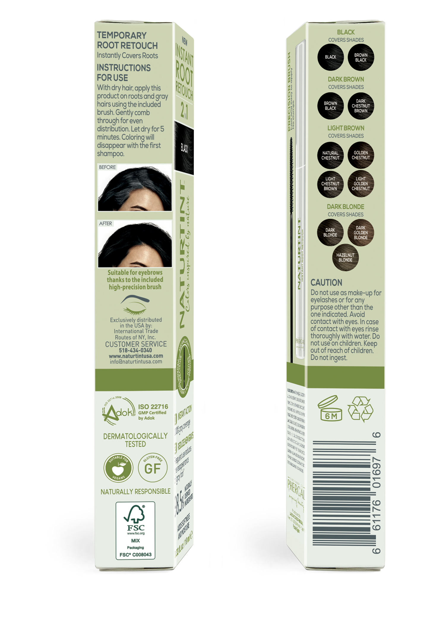 Instant Root Retouch 2 in 1 - Black