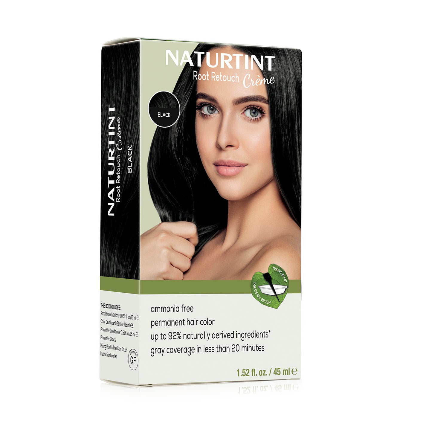 Naturtint Root Retouch Crème Permanent Hair Color - Black