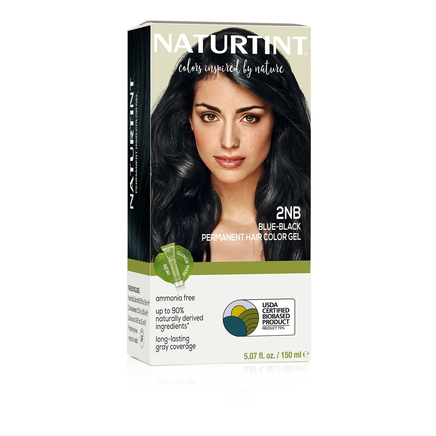 Naturtint Permanent Hair Color 2NB Blue Black (Packaging may vary)