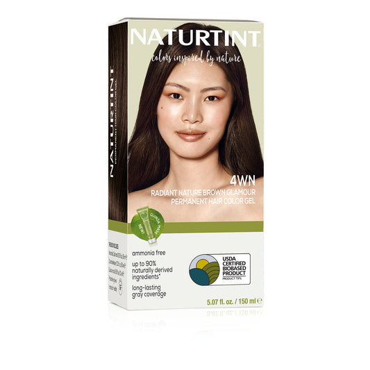 Naturtint Permanent Hair Color 4WN Radiant Nature Brown Glamour (Packaging may vary)