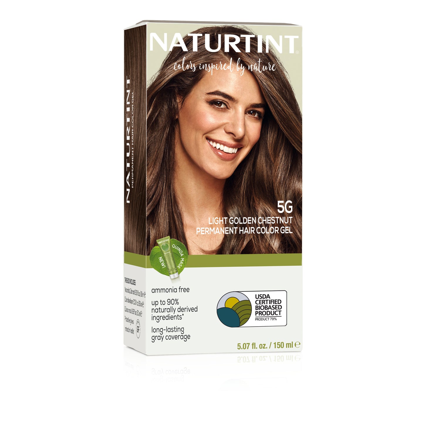 Naturtint Permanent Hair Color 5G Light Golden Chestnut (Packaging may vary)