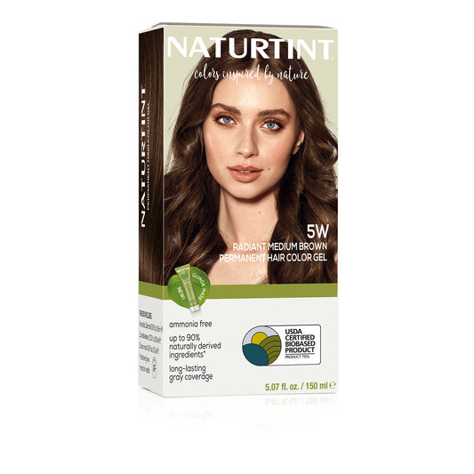 Naturtint Permanent Hair Color 5W Radiant Medium Brown (Packaging may vary)
