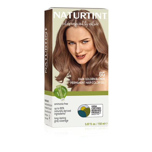 Naturtint Permanent Hair Color 6G Dark Golden Blonde (Packaging may vary)