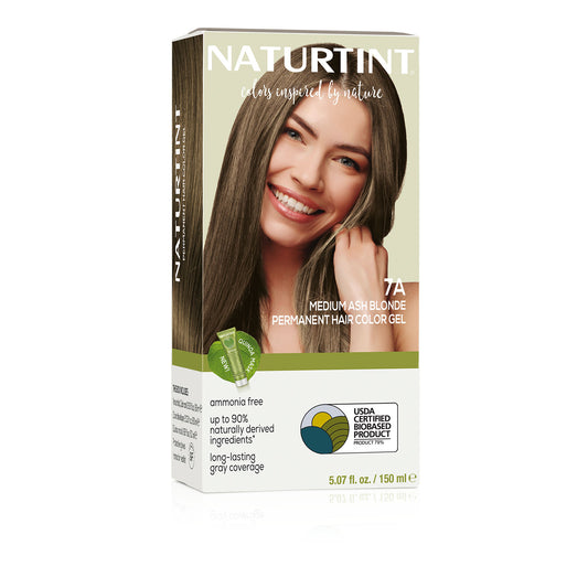 Naturtint Permanent Hair Color 7A Medium Ash Blonde (Packaging may vary)