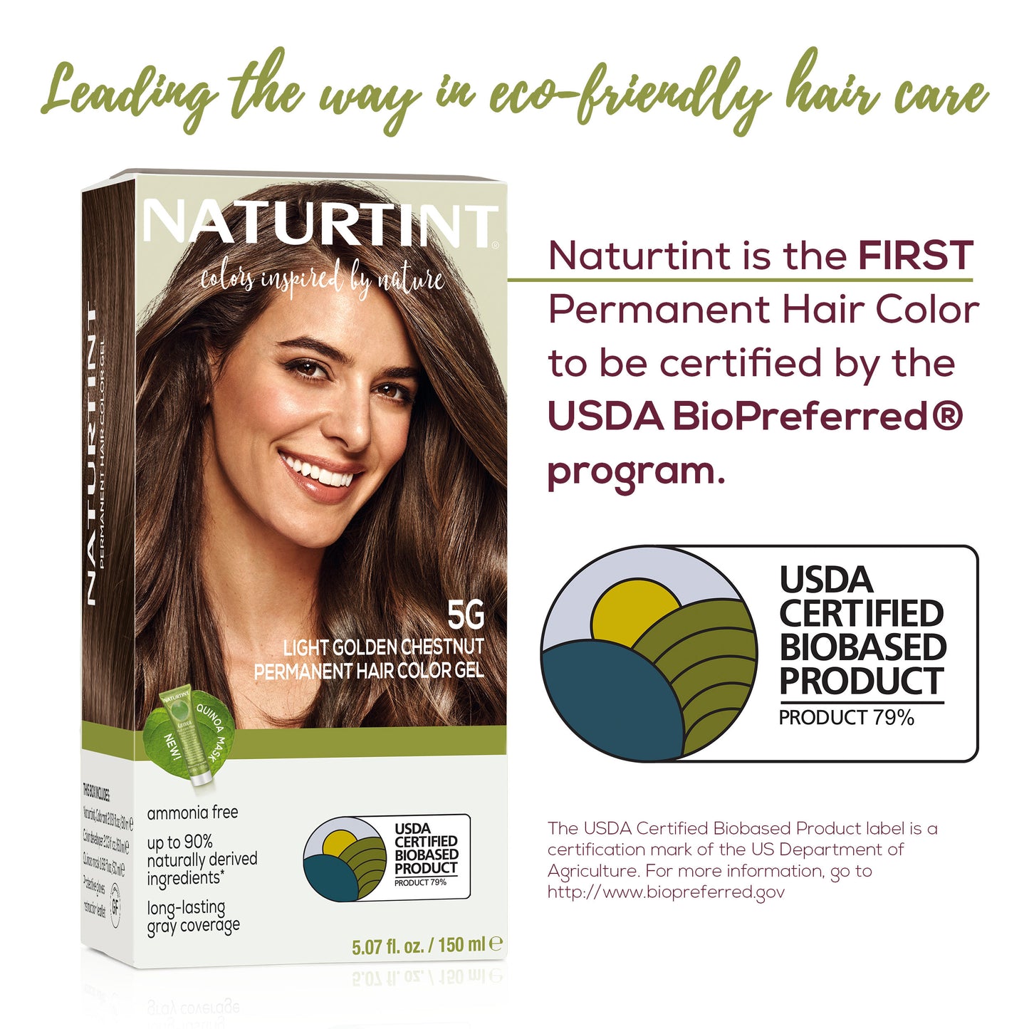 Naturtint Permanent Hair Color 5G Light Golden Chestnut (Packaging may vary)