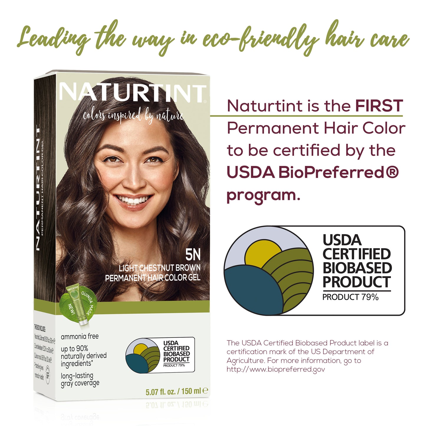 Naturtint Permanent Hair Color 5N Light Chestnut Brown (Packaging may vary)