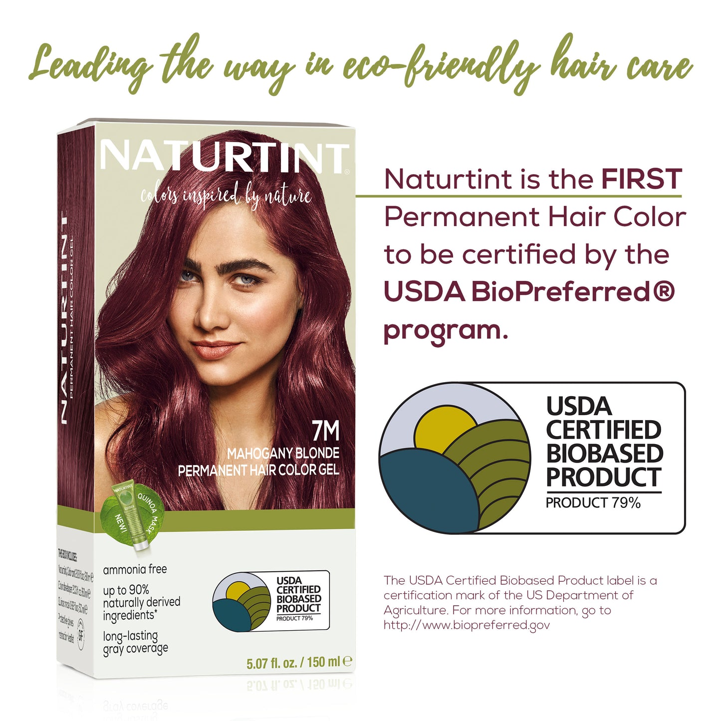 Naturtint Permanent Hair Color 7M Mahogany Blonde (Packaging may vary)