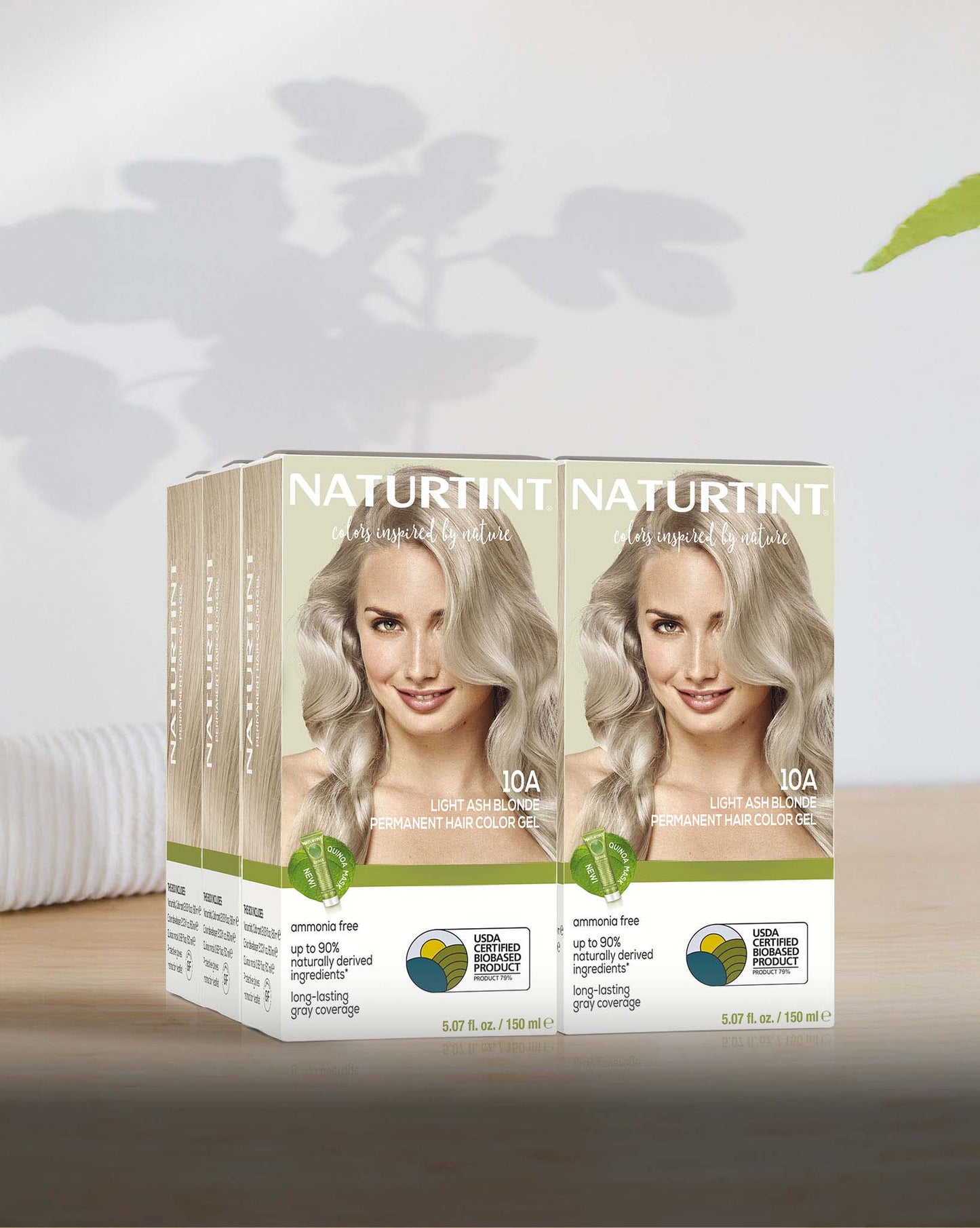 Naturtint Permanent Hair Color 10A Light Ash Blonde (Packaging may vary)