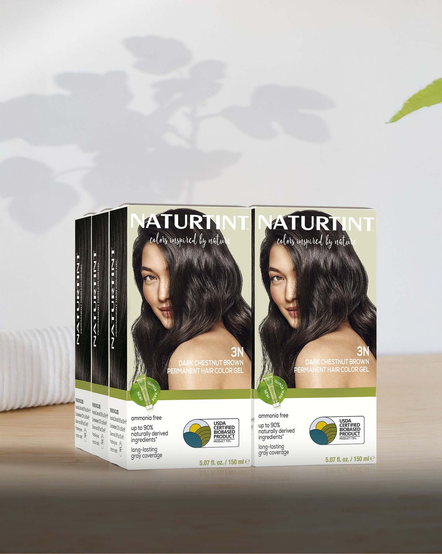 Naturtint Permanent Hair Color 3N Dark Chestnut Brown (Packaging may vary)