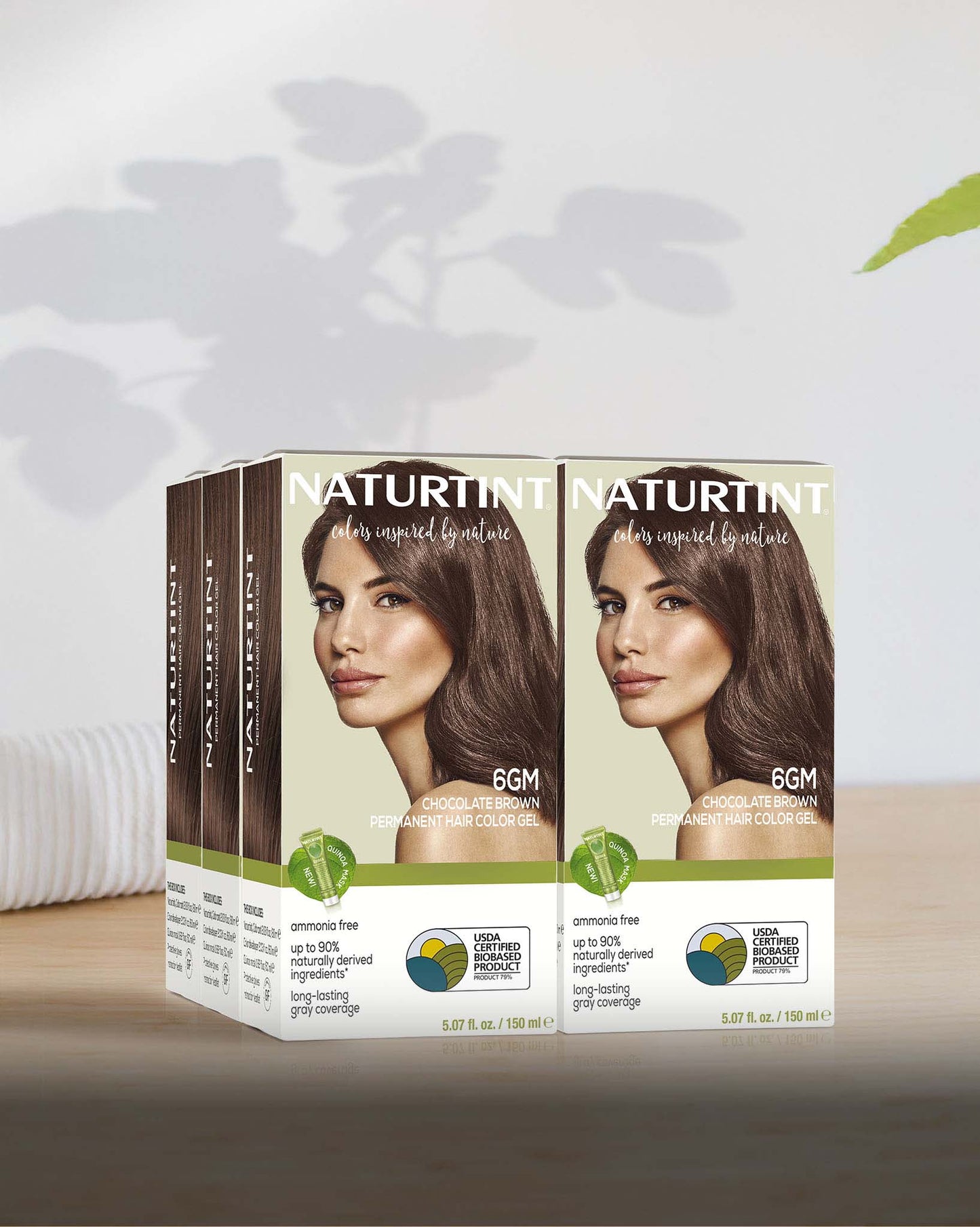 Naturtint Permanent Hair Color 6GM Chocolate Brown (Packaging may vary)