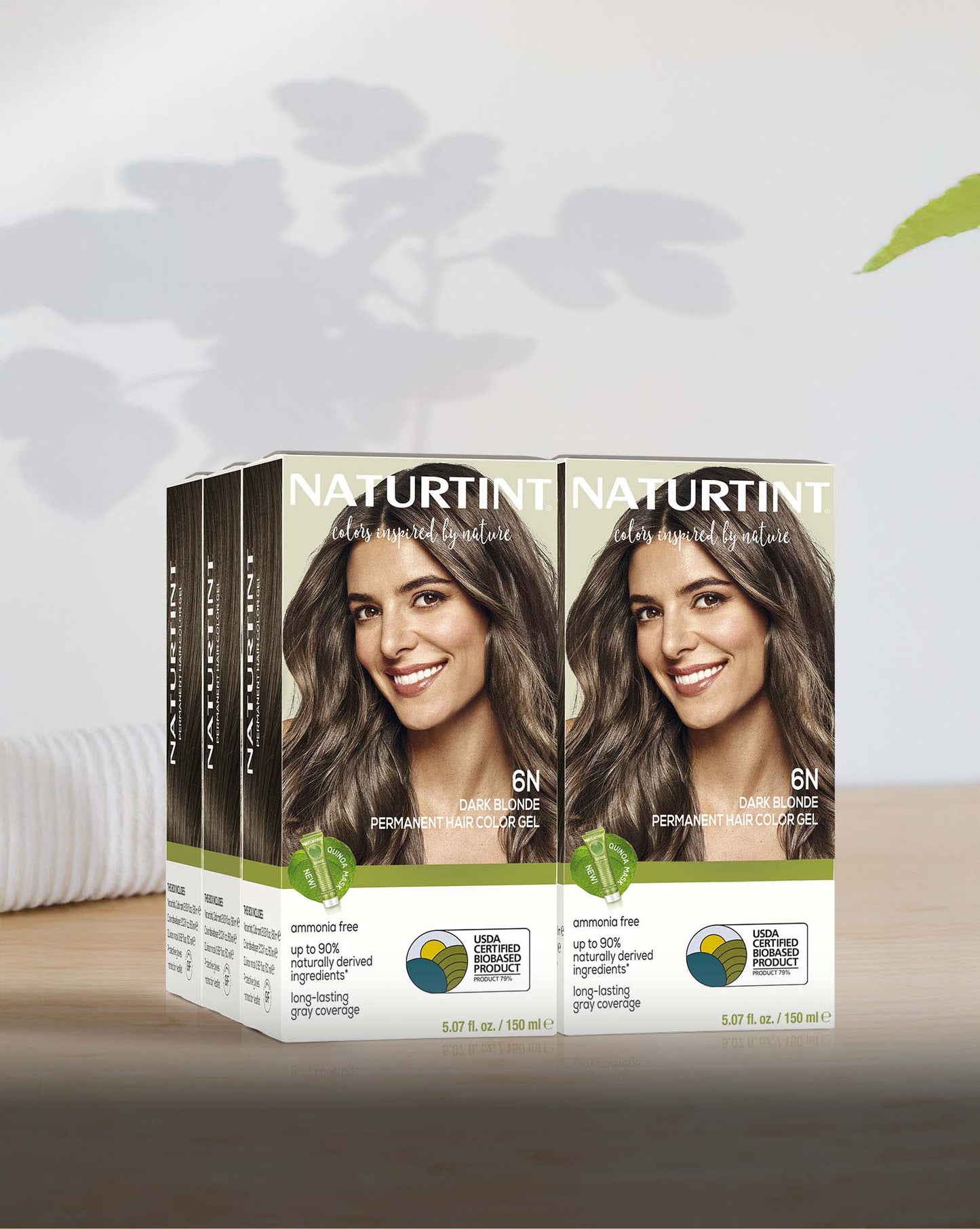 Naturtint Permanent Hair Color 6N Dark Blonde (Packaging may vary)