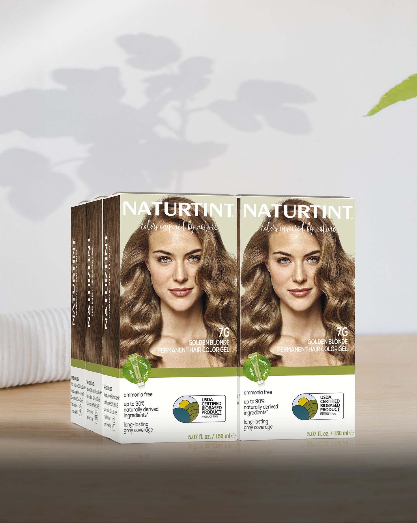 Naturtint Permanent Hair Color 7G Golden Blonde (Packaging may vary)