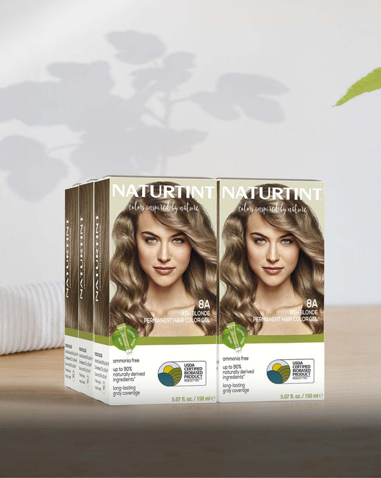 Naturtint Permanent Hair Color 8A Ash Blonde (Packaging may vary ...