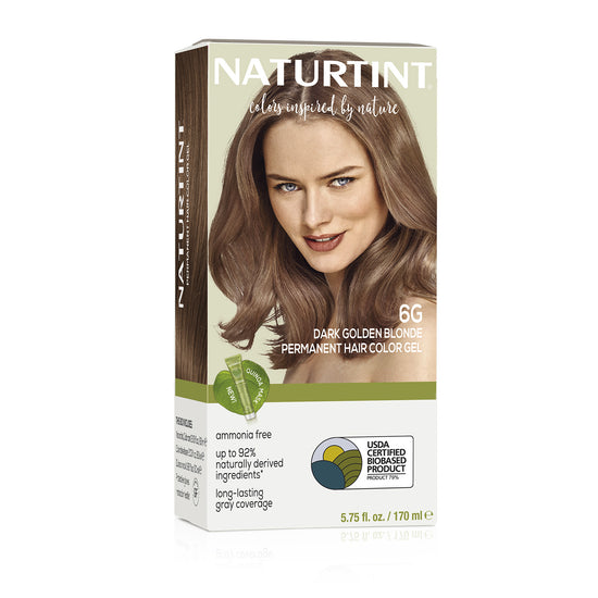 Naturtint Permanent Hair Color 6G Dark Golden Blonde (Packaging may va ...