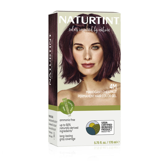 Naturtint Permanent Hair Color 4M Mahogany Chestnut (Packaging may vary)