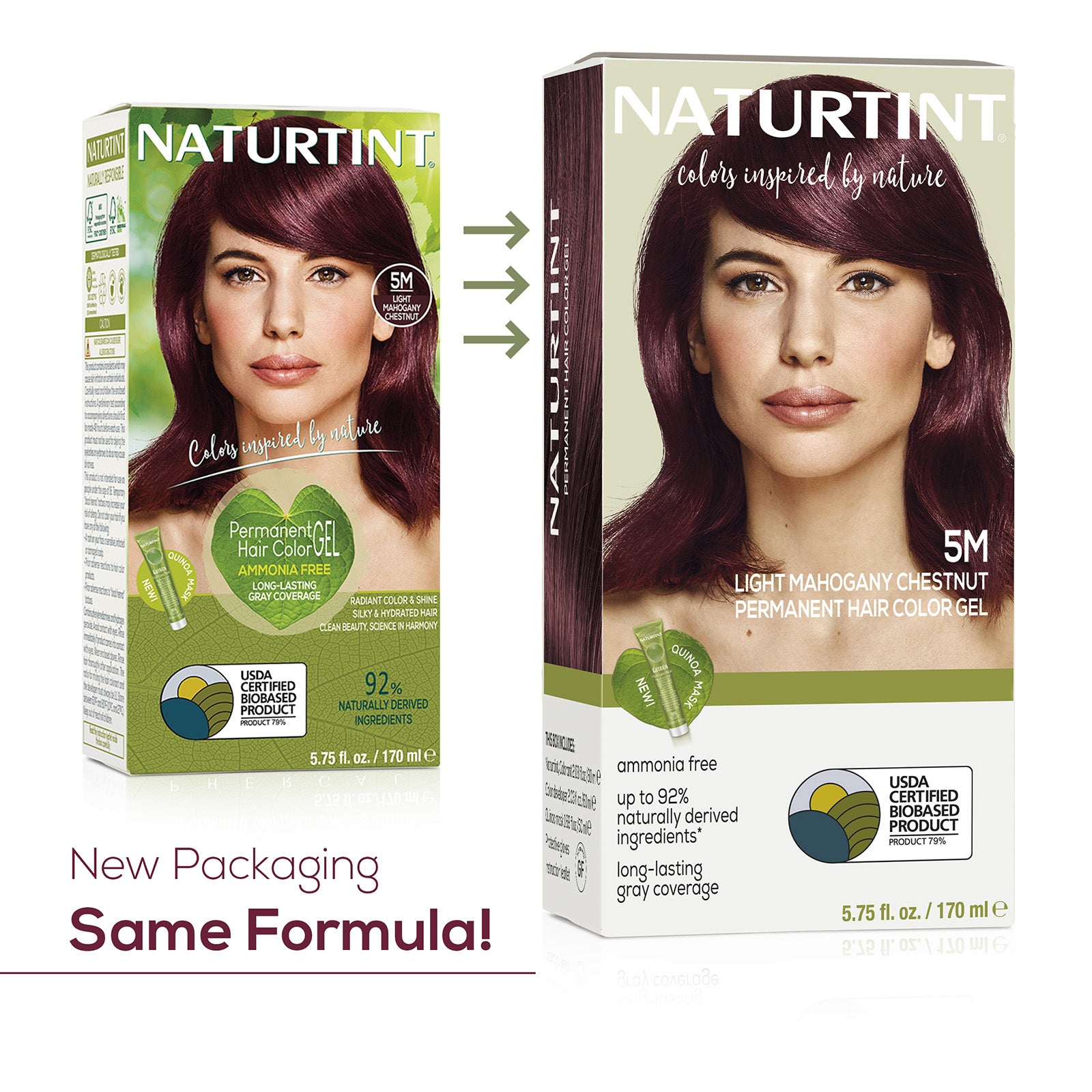 Naturtint - Permanent Hair Color - 4N 2024 Natural Chestnut - 5.75 Oz (Pack of 6)