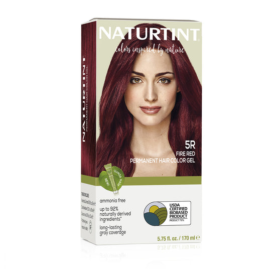 Naturtint Permanent Hair Color 5R (formerly 9R) Fire Red (Packaging ma ...