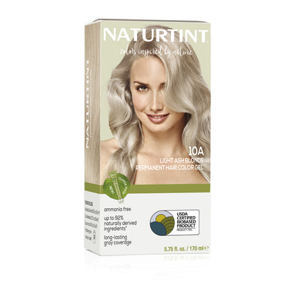 Naturtint Permanent Hair Color 10A Light Ash Blonde (Packaging may vary)