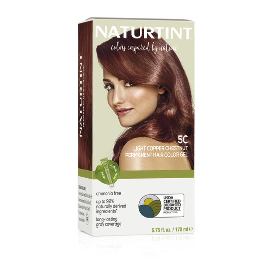 Naturtint Permanent Hair Color 5C Light Copper Chestnut (Packaging may vary)