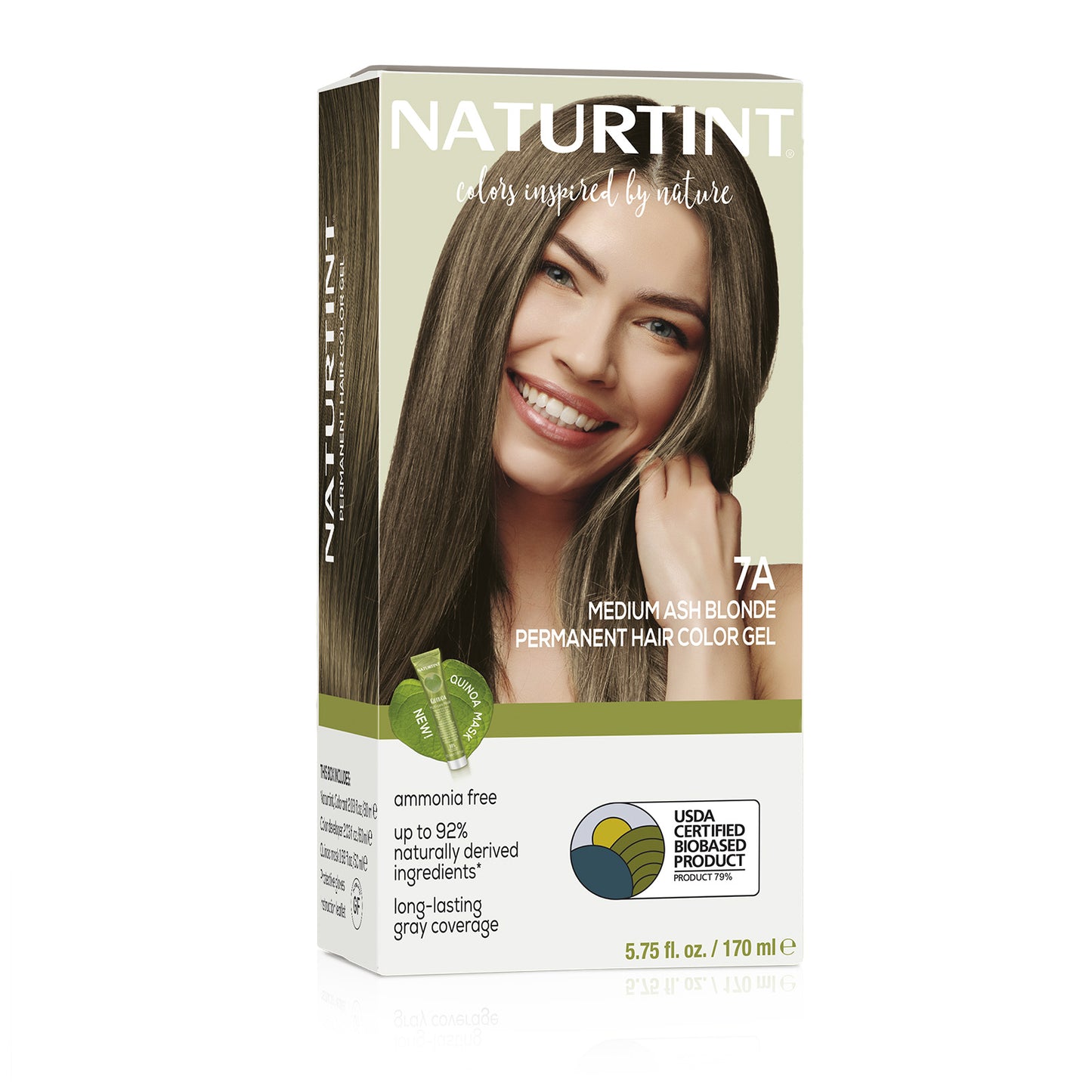 Naturtint Permanent Hair Color 7A Medium Ash Blonde