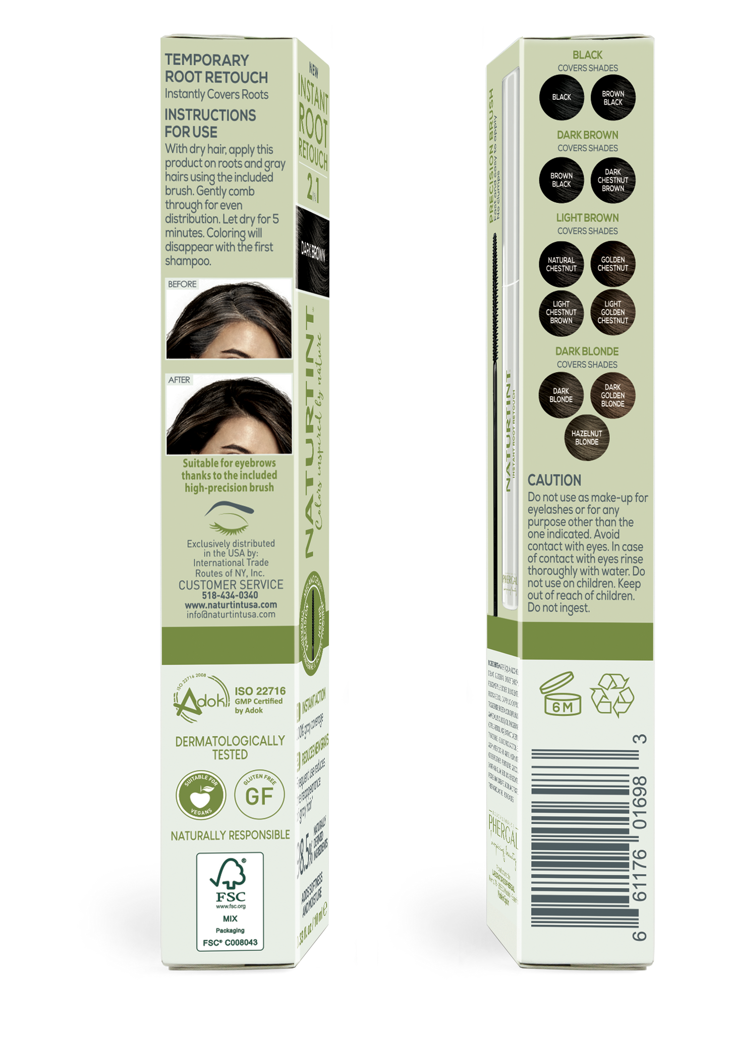 Instant Root Retouch 2 in 1 - Dark Brown
