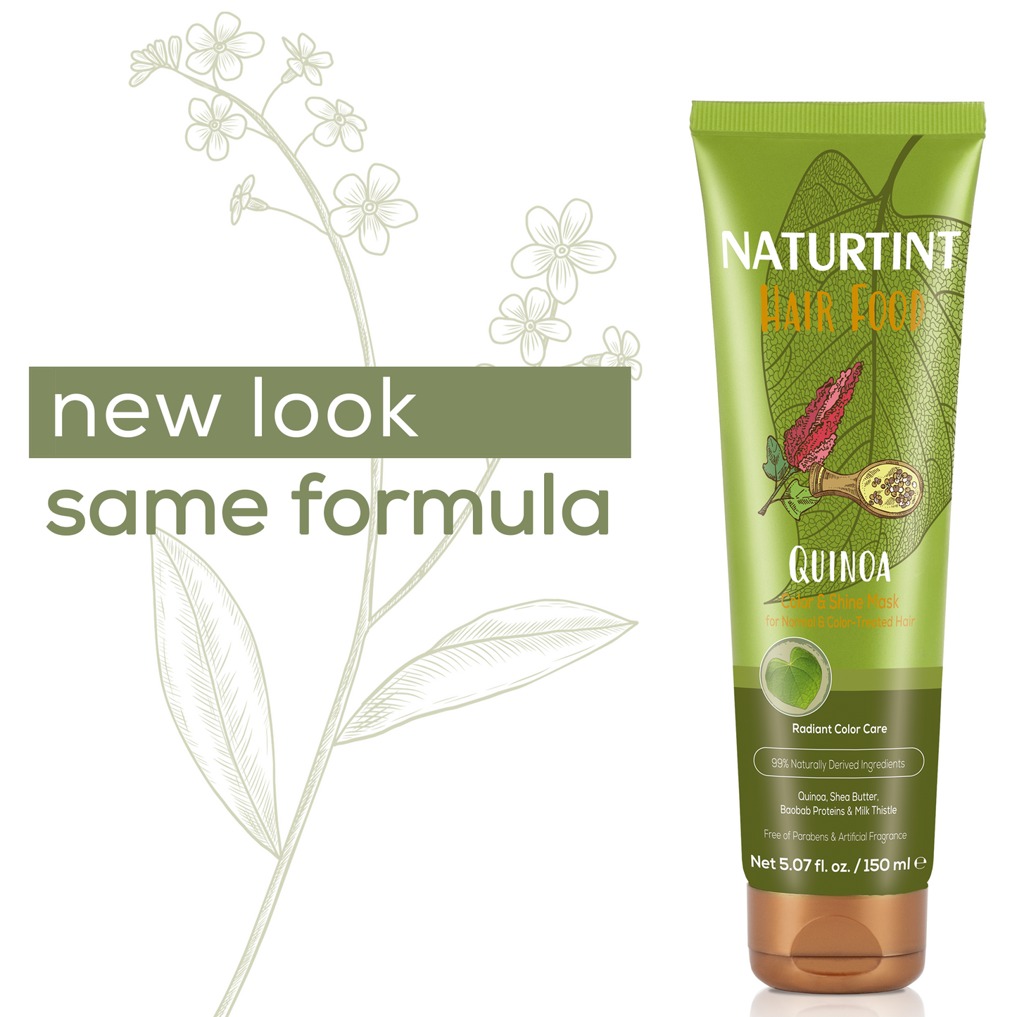 Hair Food Deep Conditioning Mask - Quinoa Color & Shine