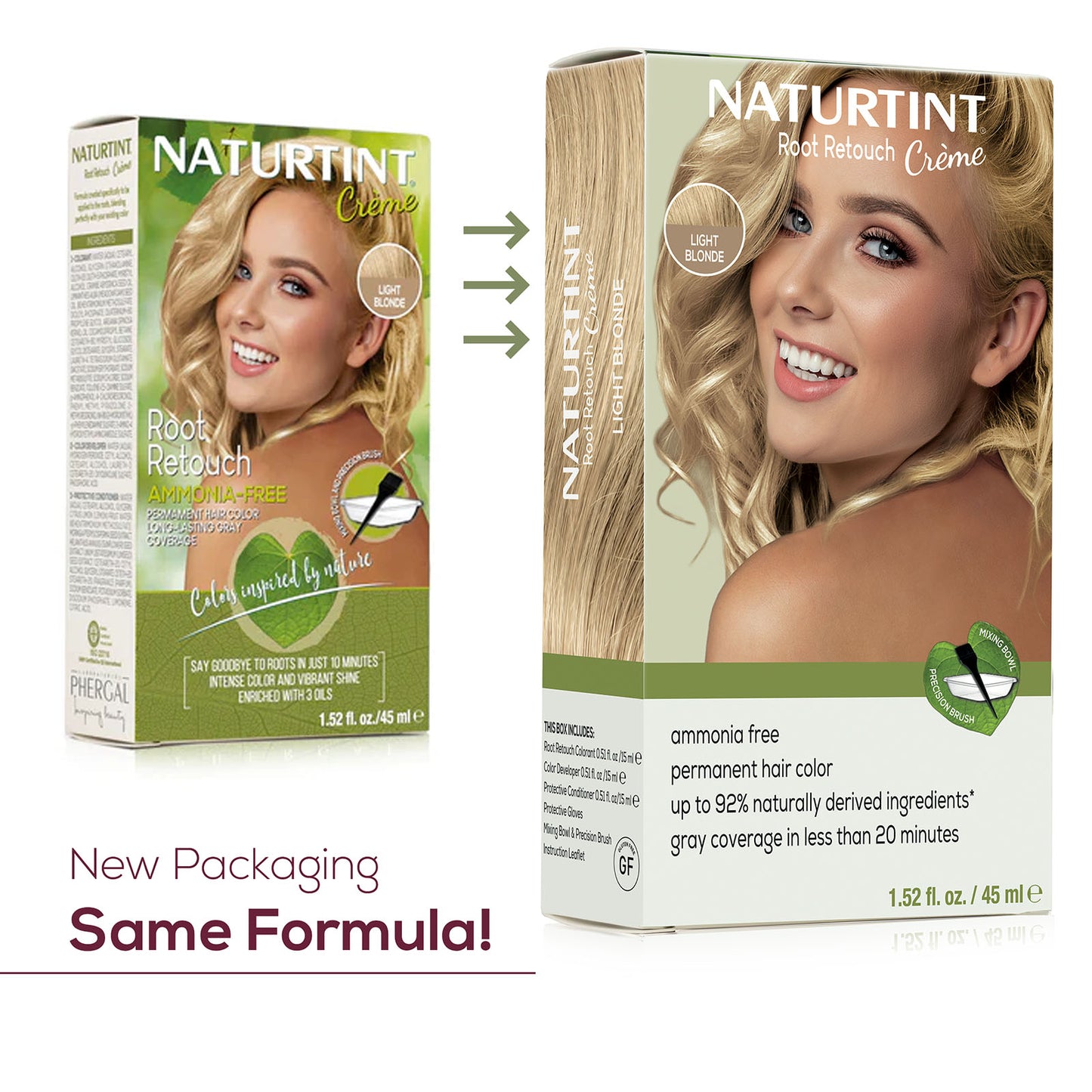 Naturtint Root Retouch Crème Permanent Hair Color- Light blonde