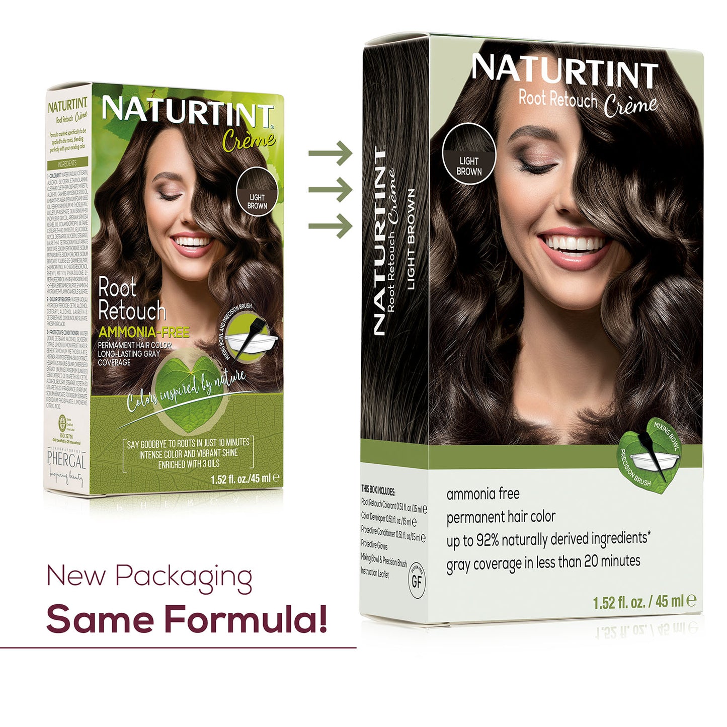 Naturtint Root Retouch Crème Permanent Hair Color - Light Brown