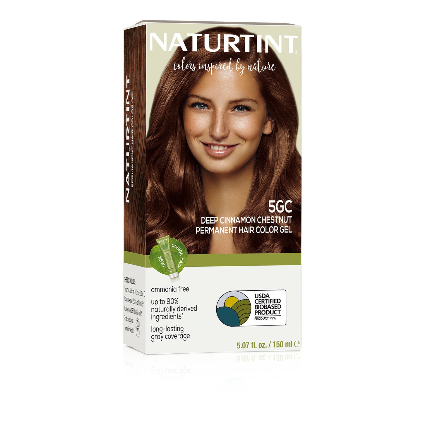 Naturtint Permanent Hair Color 5GC Deep Cinnamon Chestnut (Packaging may vary)