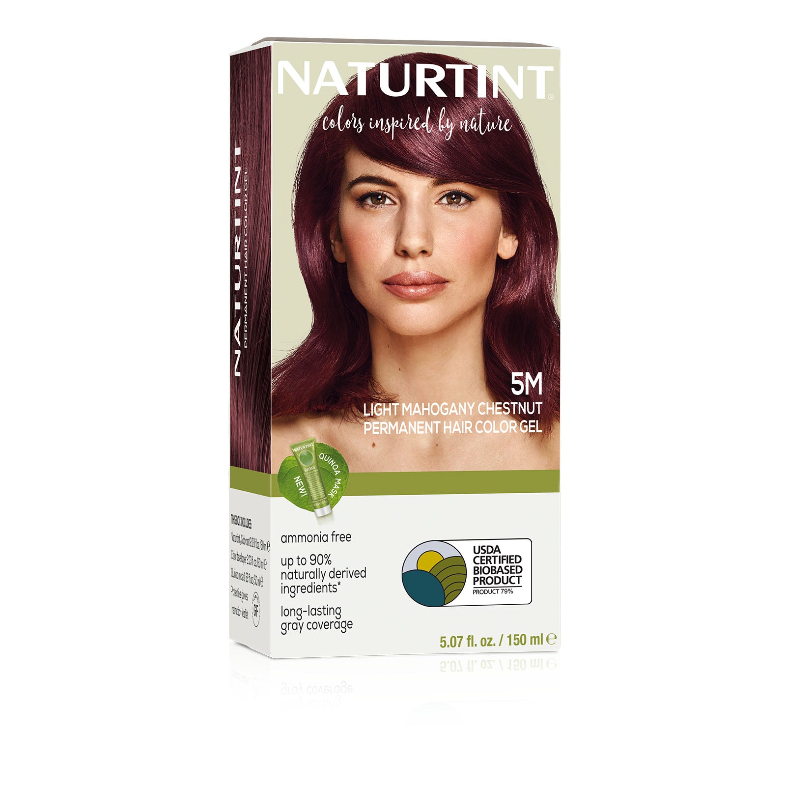 Naturtint Permanent Hair Color 5M Light Mahogany Chestnut (Packaging m ...