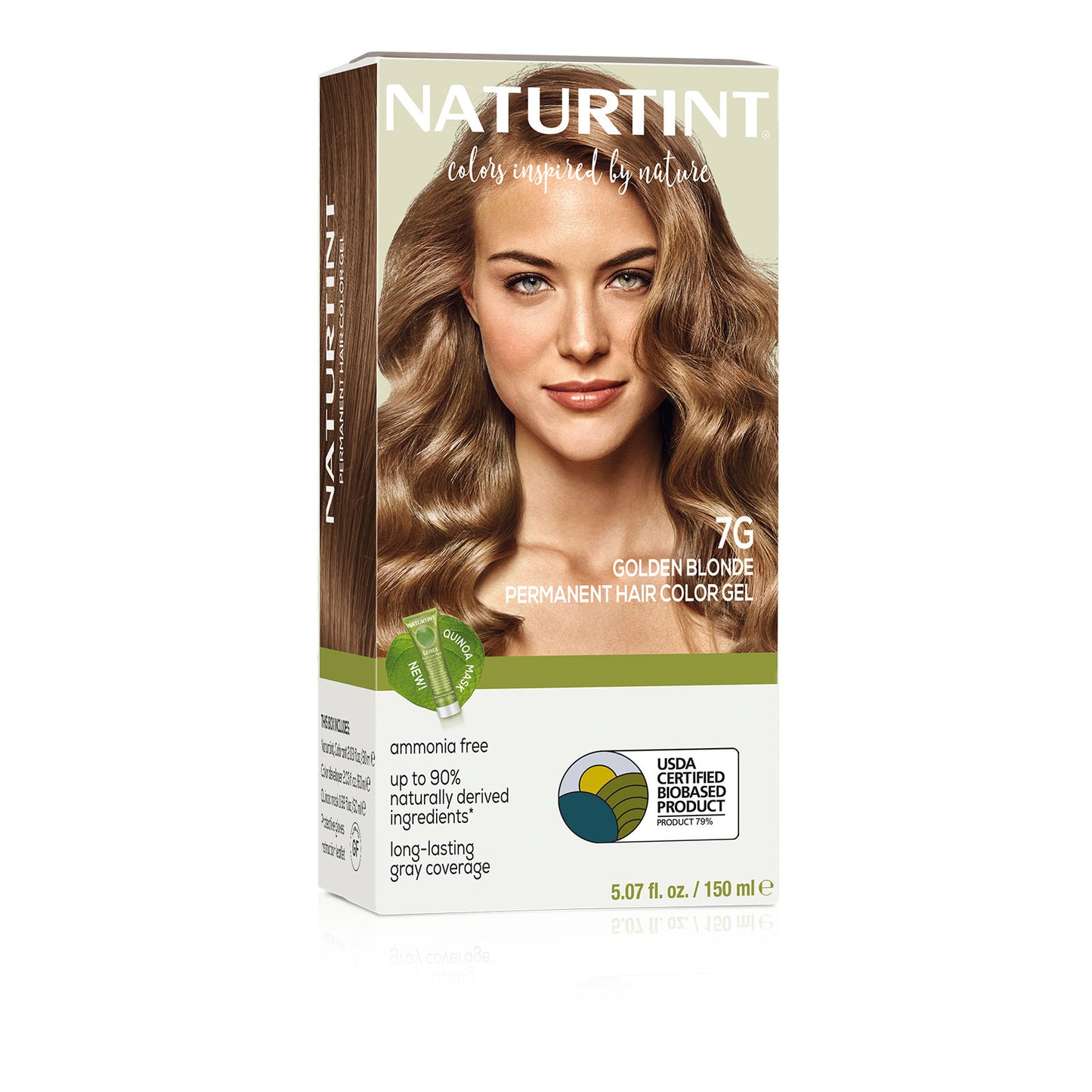 Naturtint Permanent Hair Color 7G Golden Blonde (Packaging may vary)