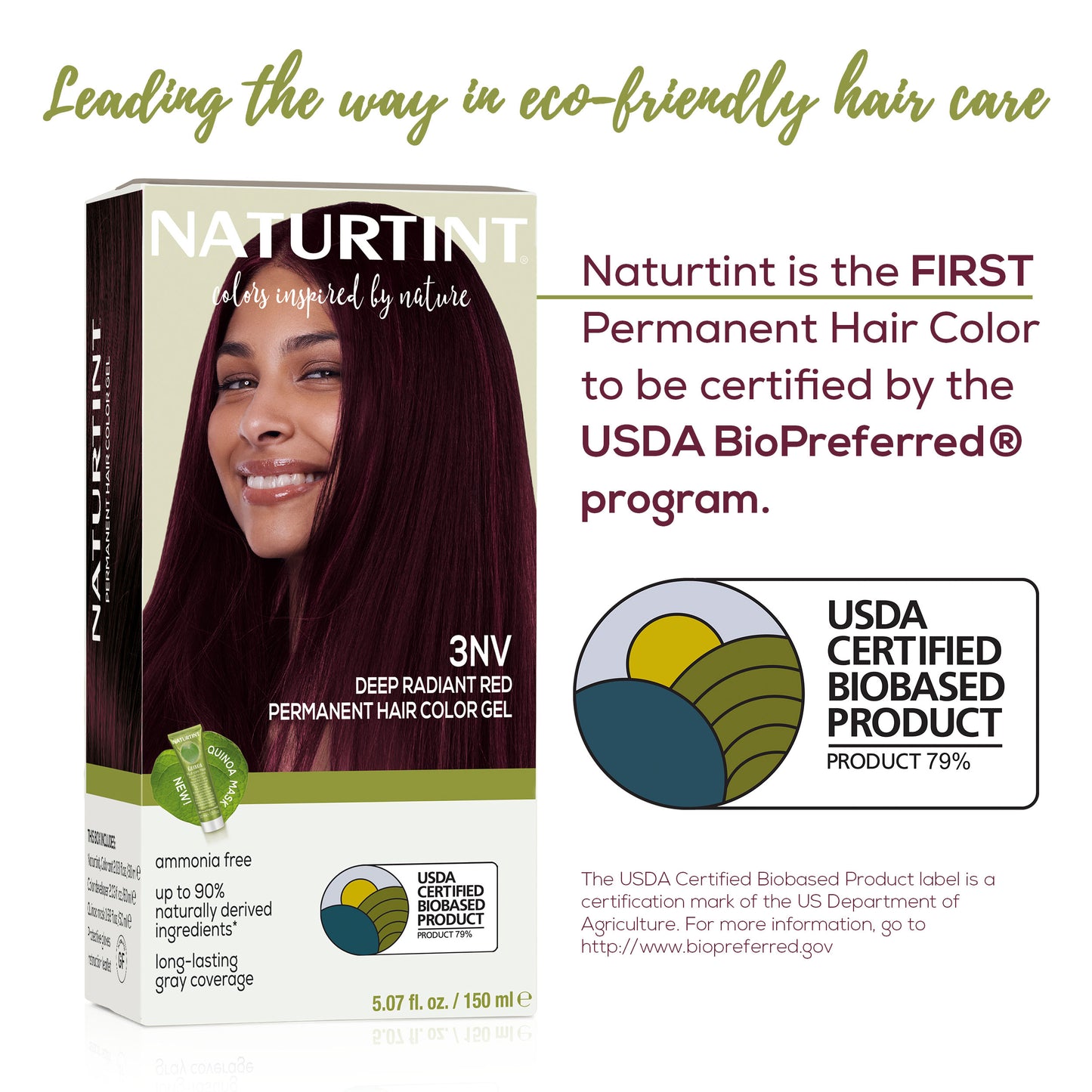 Naturtint Permanent Hair Color 3NV Deep Radiant Red (Packaging may vary)