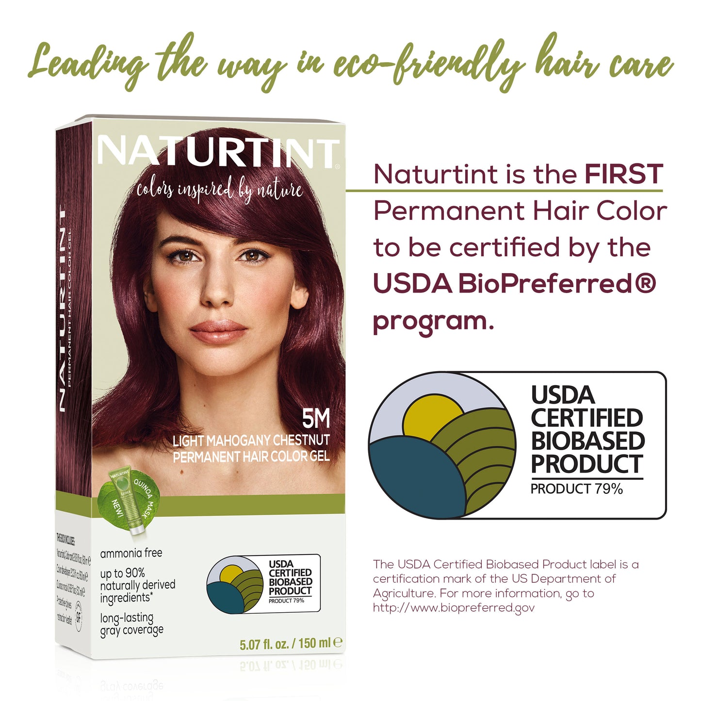 Naturtint Permanent Hair Color 5M Light Mahogany Chestnut (Packaging may vary)