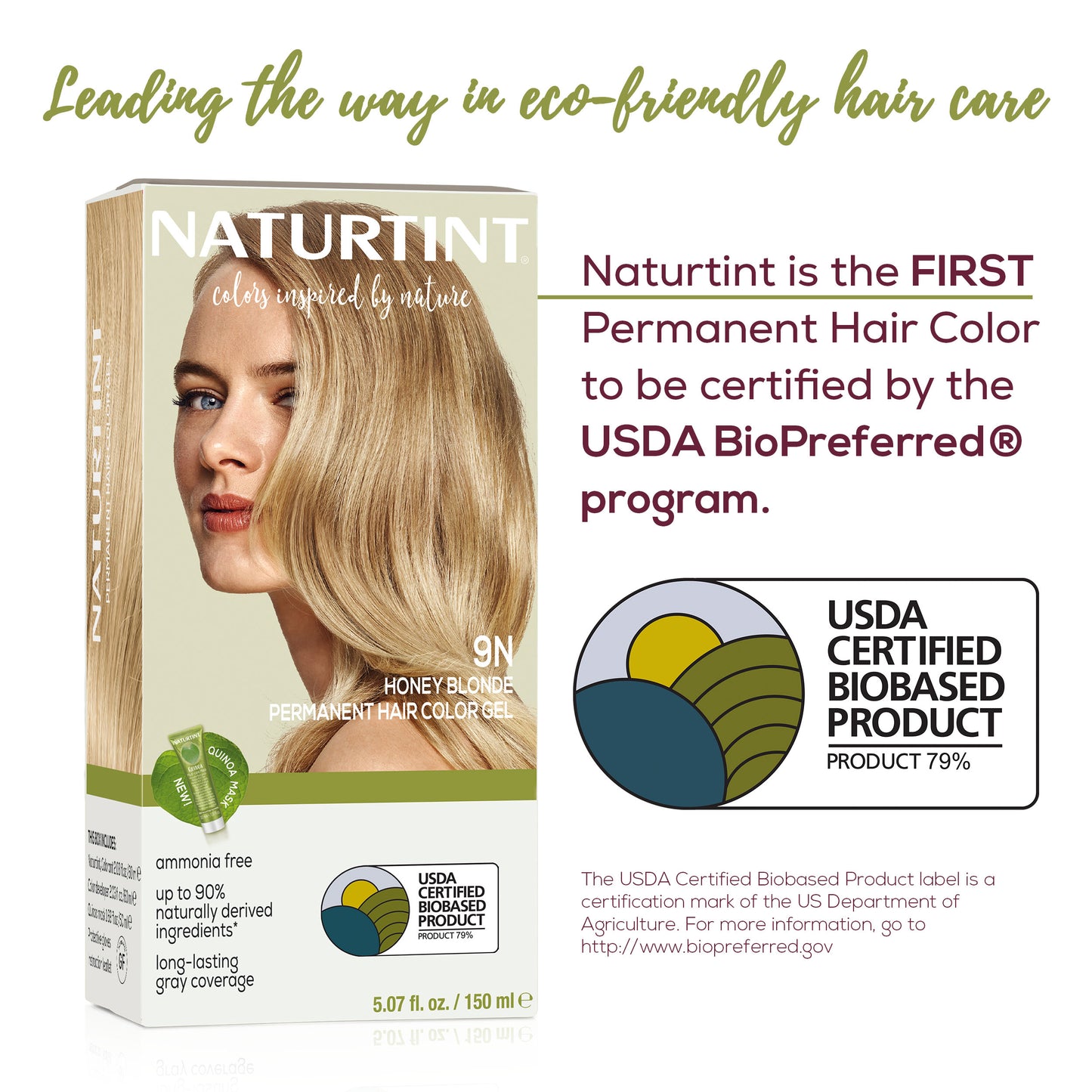 Naturtint Permanent Hair Color 9N Honey Blonde (Packaging may vary)