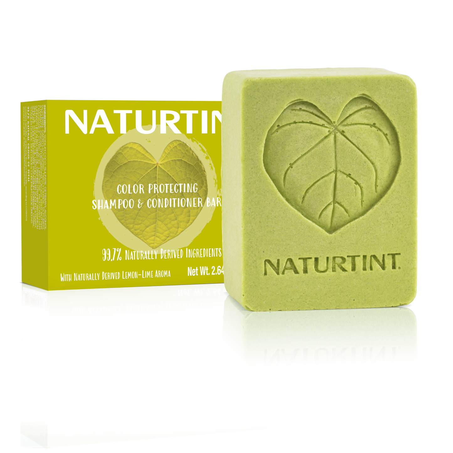 Naturtint Shampoo & Conditioner Bar - Color Protecting Lemon Lime