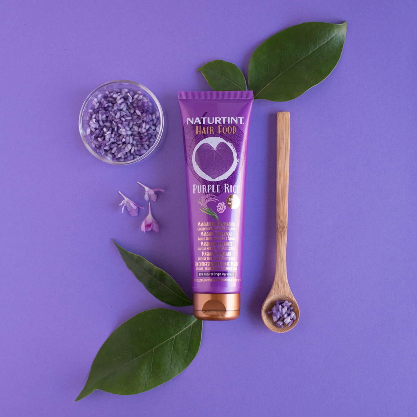 Hair Food Deep Conditioning Mask Purple Rice Moisturizing Naturtint USA hair-food-deep-conditioning-mask-purple-rice-moisturizing-naturtint-usa